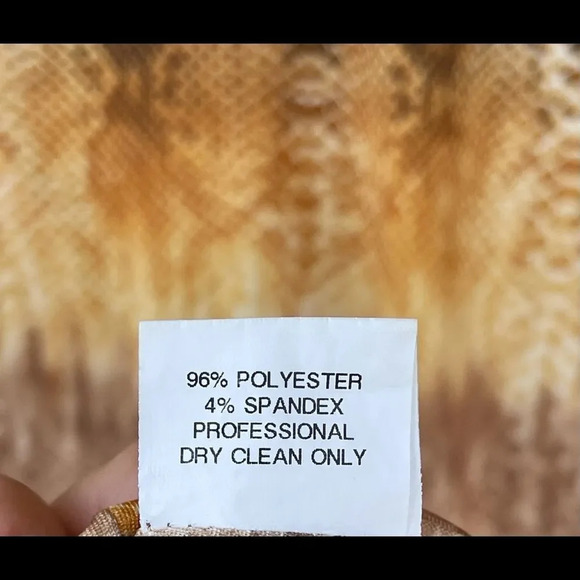 Torn by Ronny Kobo snakeskin dress medium - Picture 8 of 8